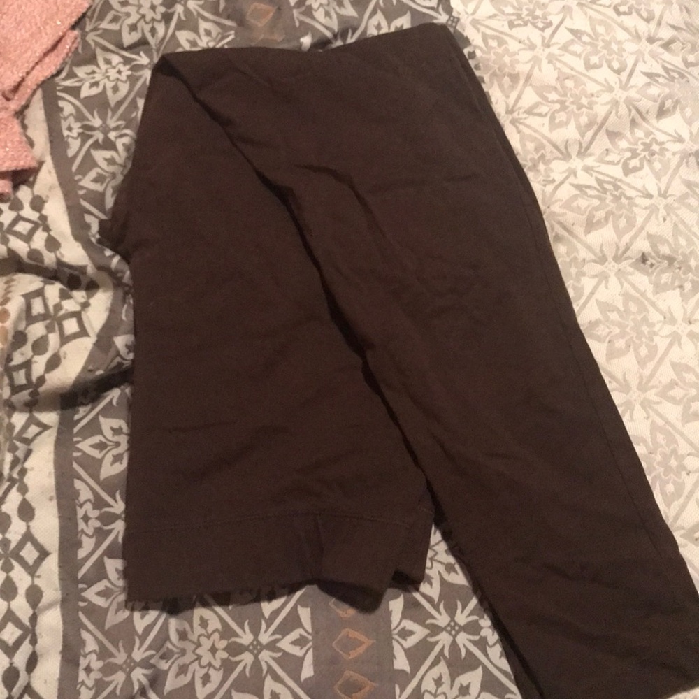 Brown leggings